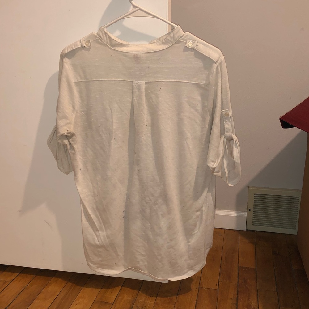 White button up